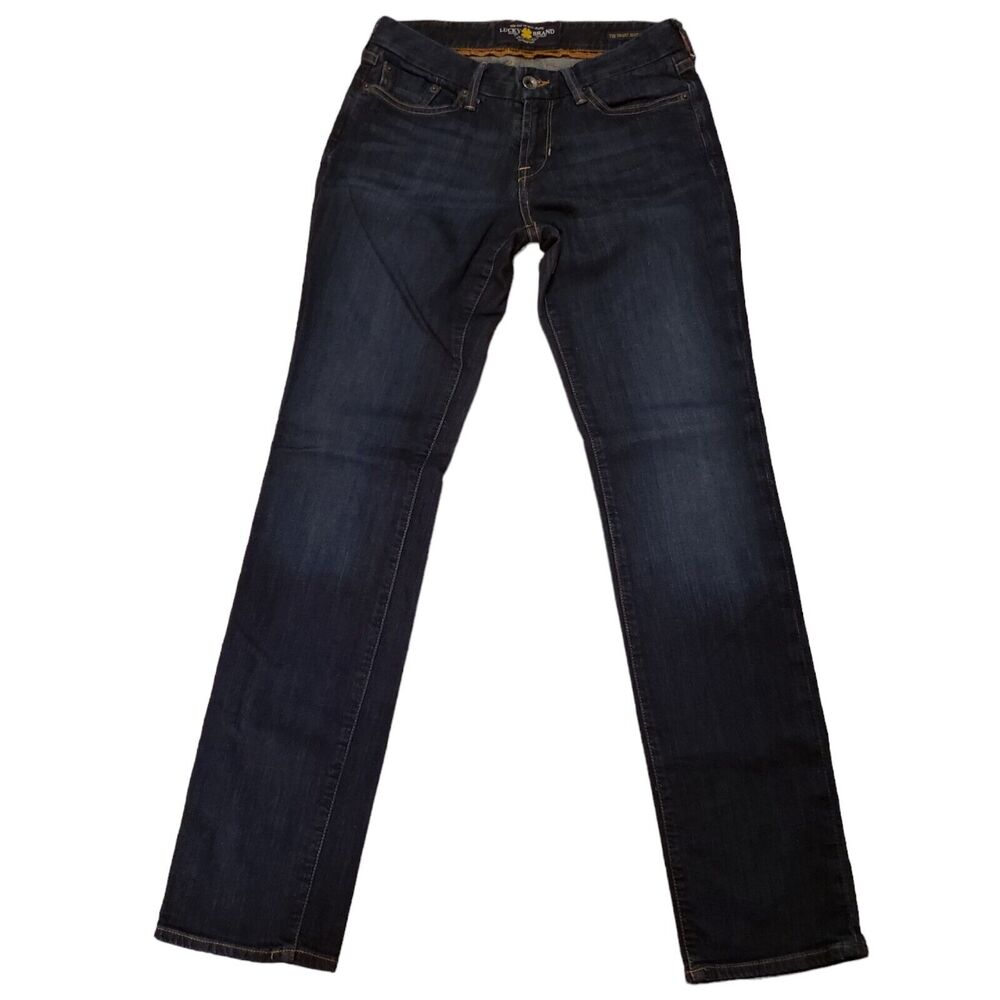 Lucky Brand The Sweet Jean Straight Womens Size 0/25 Stretch Denim